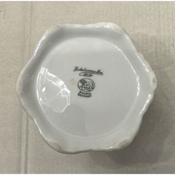 Hutschenreuther Selb Bavaria Richelieu Selb Creamer And Sugar w/Lid Vintage Pink - Picture 4 of 6